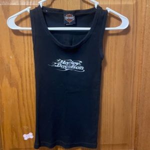 Vintage Harley Davidson tank